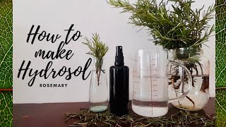 How to Make Hydrosol Rosemary [upl. by Katzen]