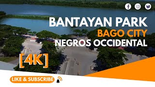 BANTAYAN PARK  BAGO CITY  A BEAUTIFUL AND SCENIC PARK  NEGROS OCCIDENTAL  AERIAL SHOTS [upl. by Tab]