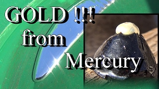 GOLD FROM MERCURY  Out Of Black Sand ask Jeff Williams [upl. by Ahtikal]