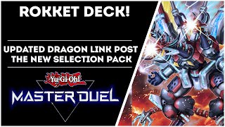 Rokket Deck Dragon Link with Borrelend Dragon Post The Newborn Dragon YuGiOh Master Duel [upl. by Maia]