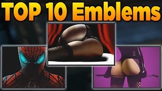 Top 10 Emblems in Black Ops 3 BO3 Best Emblems EVER [upl. by Deryl]