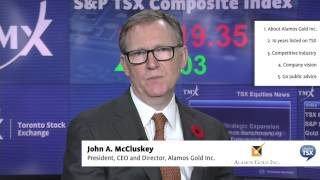 John A McCluskey President CEO and Director Alamos Gold Inc [upl. by Llertnov462]