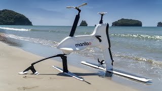 Watersports Bike Manta5  Hydrofoiler XE1 [upl. by Redneval]