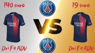 Unboxing Maillot PSG Paris Nike 2324 Player Issue Authentic Dri Fit ADV Vrai v Fake [upl. by Kirsti]