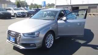 2015 Audi A4 Florett Silver Metallic  STOCK 110091  Walk around [upl. by Enilamme921]