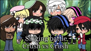 Girls vs boys singing battle  Gacha life [upl. by Eolc]