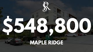 NEW LISTING 548800 CONDO  Maple Ridge [upl. by Irem]