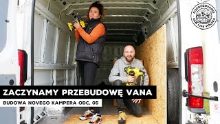 🚐 ZACZYNAMY PRZERABIAĆ BUSA NA KAMPERA 🛠 [upl. by Macdermot]