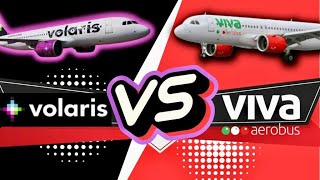 Volaris vs Viva Aerobus ¿Cuál es la MEJOR aerolínea [upl. by Yenahc]