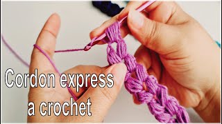 quotComo hacer un cordon a crochet paso a pasoquot  Todo en Crochet  crochet for beginners [upl. by Mylander570]