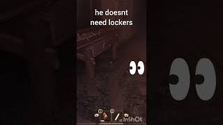 bro doesnt need a locker doors doors roblox shorts [upl. by Akihsal576]