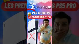 LA PS5 PRO  PREMIERS TESTS PAS DE 60 FPS ET 840P SEULEMENT 😰 playstation [upl. by Meehyr]