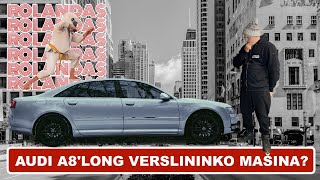 ROLANDAS AUDI A8LONG VERSLININKO MAŠINA [upl. by Ocnarfnaig]