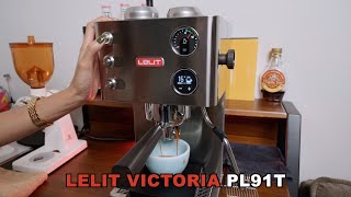 Membuat Cappuccino di Mesin Espresso LELIT Victoria PL91T [upl. by Donell]