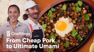 How to Make the Ultimate Sizzling Pork Sisig With Leah Cohen  ChefSteps [upl. by Annairam723]