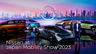 Japan Mobility Show 2023  Nissan press conference [upl. by Lorilee412]