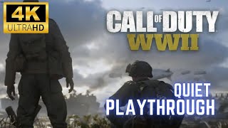 quotSOEquot  1944 Argentan FRANCE  Call of Duty  WW II 4K ULTRA SETTINGS [upl. by Nedroj]