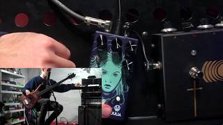 Walrus Audio Julia ChorusVibrato V2  Bass Demo [upl. by Reerg]