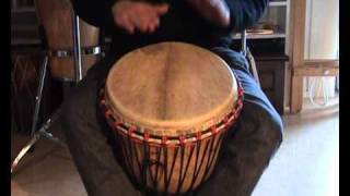 Djembe rhythms and grooves for kids Kuku Patatje Kono Yankadi Rumba [upl. by Nolram923]