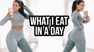 What I Eat In A Day To Stay Fit  AMANDA ENSING [upl. by Amleht434]