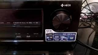 How to rest denon aV receiver On avrx1400h [upl. by Idelson750]