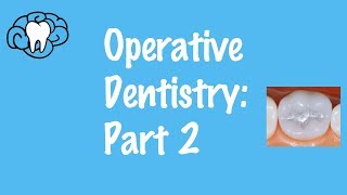 Operative Dentistry  Fundamentals of Tooth Preparation  Part 3 [upl. by Halstead]