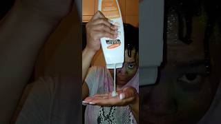 Relaxed 4C hair treatment amp washing my hair relaxedhair 4chair shortvideo [upl. by Eduino415]