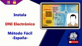 Instala tu DNIe en tu pc y usa su certificado  Método Sencillo DNI Electrónico  España [upl. by Viola]