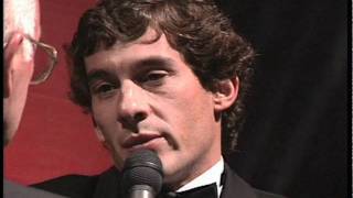 EXCLUSIVE Ayrton Senna at the 1991 AUTOSPORT Awards [upl. by Ayifas]