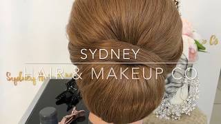 Chignon Low Bun Hairstyle Tutorial lowbun tutorial [upl. by Udenihc]