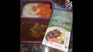 MampS Marks Spencer Lamb with Redcurrant Gravy amp Mash [upl. by Ahsieni825]