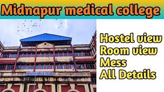 Midnapur medical college Hostel tour  MBBS HOSTEL [upl. by Laamak]