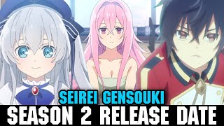 SEIREI GENSOUKISPIRIT CHRONICLES SEASON 2 RELEASE DATE  Prediction [upl. by Avehstab]