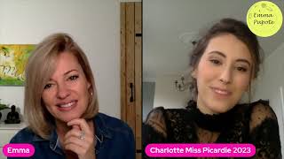 Emma papote avec Charlotte Miss Picardie 2023 [upl. by Lampert]