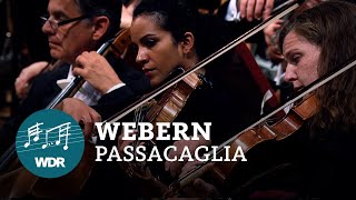 Anton Webern  Passacaglia  WDR Sinfonieorchester  JukkaPekka Saraste [upl. by Anaitsirk611]