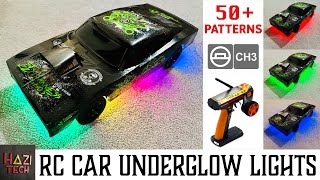 RC Car Underglow RGB Light System With 50 Patterns amp Animations  Under Body Light  CH3 Control [upl. by Mcferren]