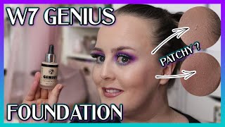 Foundation Friday  W7 Genius Featherlight Foundation  Dry Skin Approved [upl. by Enrico]