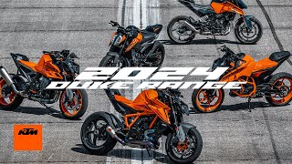 The 2024 KTM DUKE Range  KTM [upl. by Attenehs]