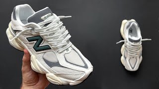 HOW TO LOOSE LACE UP NEW BALANCE 9060 [upl. by Garreth]