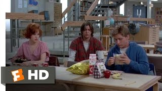 The Breakfast Club 68 Movie CLIP  Lunchtime 1985 HD [upl. by Aleel103]