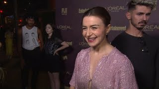 Caterina Scorsone At EW Emmy Party  September 15 2018 [upl. by Aneras]