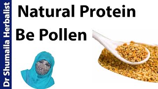 Bee pollen benefits  Natural protein powder  B12  Bee Pollen How to eat [upl. by Nnyltak591]