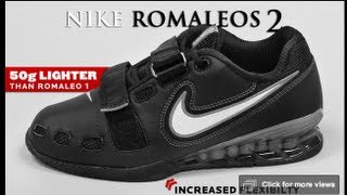 Weightlifting shoes and Nike Romaleos 2 Review [upl. by Ash571]