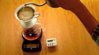 Using Scales when brewing coffee [upl. by Caughey]