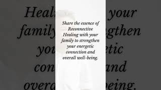 quotShare Reconnective Healing 🌟🤝 Strengthen Connections – Experience Reiki with Your Familyquot [upl. by Atekehs167]