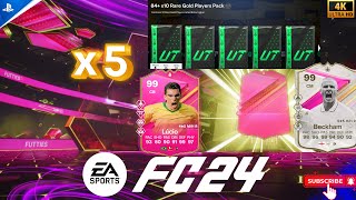 I Crafted and opened 84 x10s Repeatable For Futties Team 5 FC 24 Ultimate Team [upl. by Navlys]