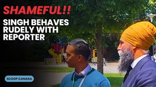 Jagmeet Singh Ignores Rebel News And Their Questions [upl. by Giamo362]