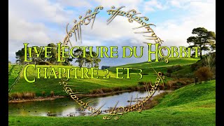 Live lecture du Hobbit de J R R Tolkien  Suite Chapitre 2 et 3 [upl. by Nirot]