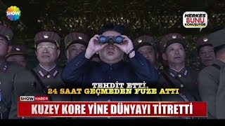 Kuzey Kore yine dünyayı titretti [upl. by Areemas]