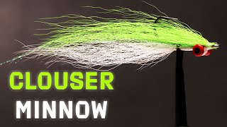 Clouser Minnow Fly  A Better Clouser  Fly Tying Tutorial [upl. by Griffiths]